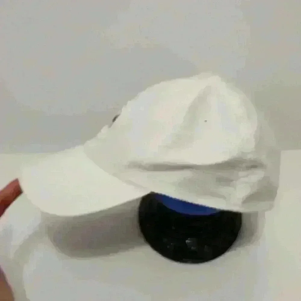 Adidas Mens PGA White Textured Adjustable Outdoor Cap Baseball Hat